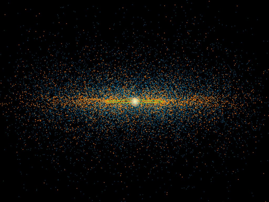 Edge-on View of Near-Earth Asteroids